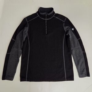 Kuhl Revel 1/4 Zip Pullover Mens Small Gorpcore Hiking Performance Fleece Winter